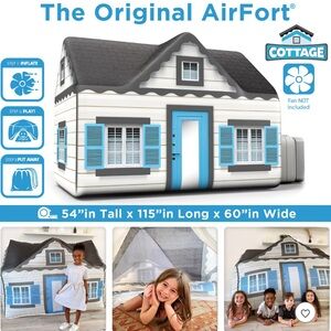 AirFort Inflatable Cottage Playhouse